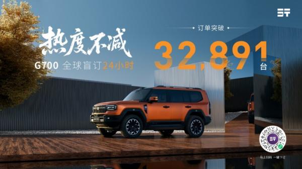 成都车展盲订狂飙，纵横G700有望重塑硬派越野新格局